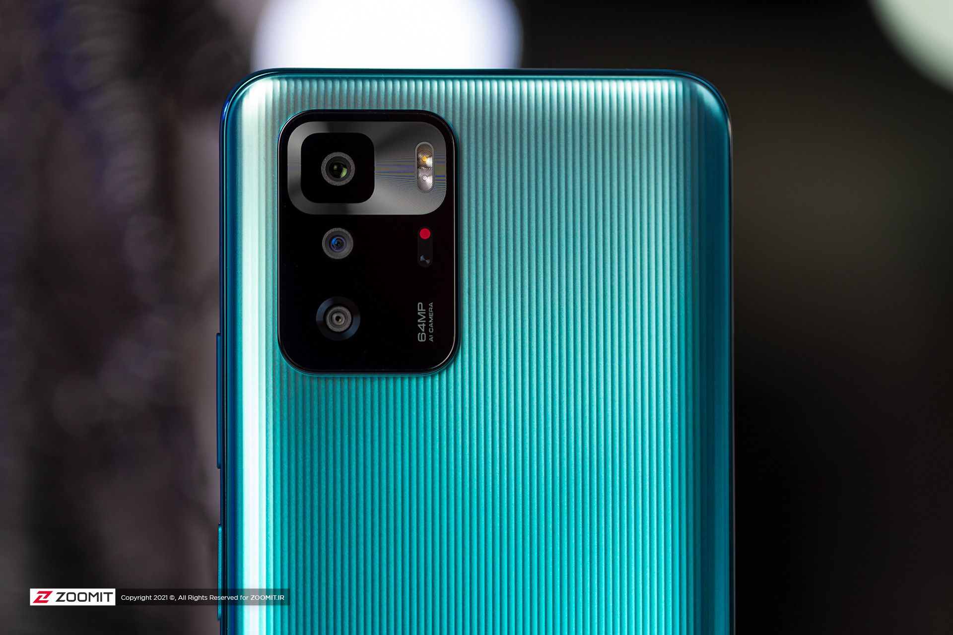 طراحی ماژول دوربین گوشی پوکو X3 GT