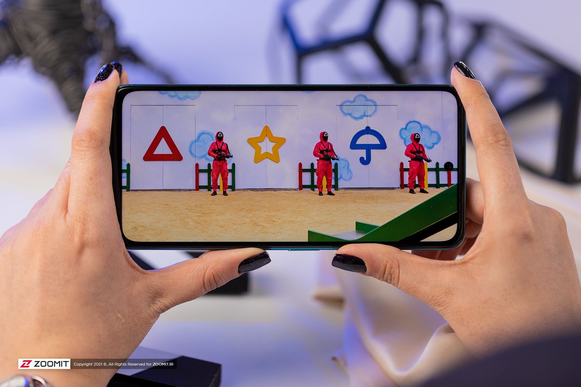 پخش بازی مرکب روی گوشی پوکو X3 GT