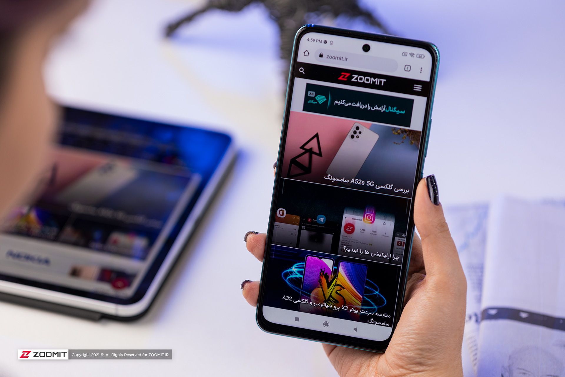 زومیت گردی با گوشی پوکو X3 GT