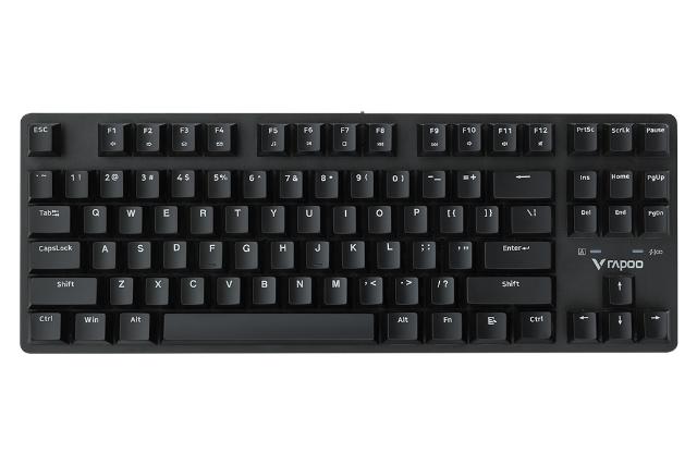 نمای روبرو کیبورد گیمینگ رپو Rapoo V500PRO 87