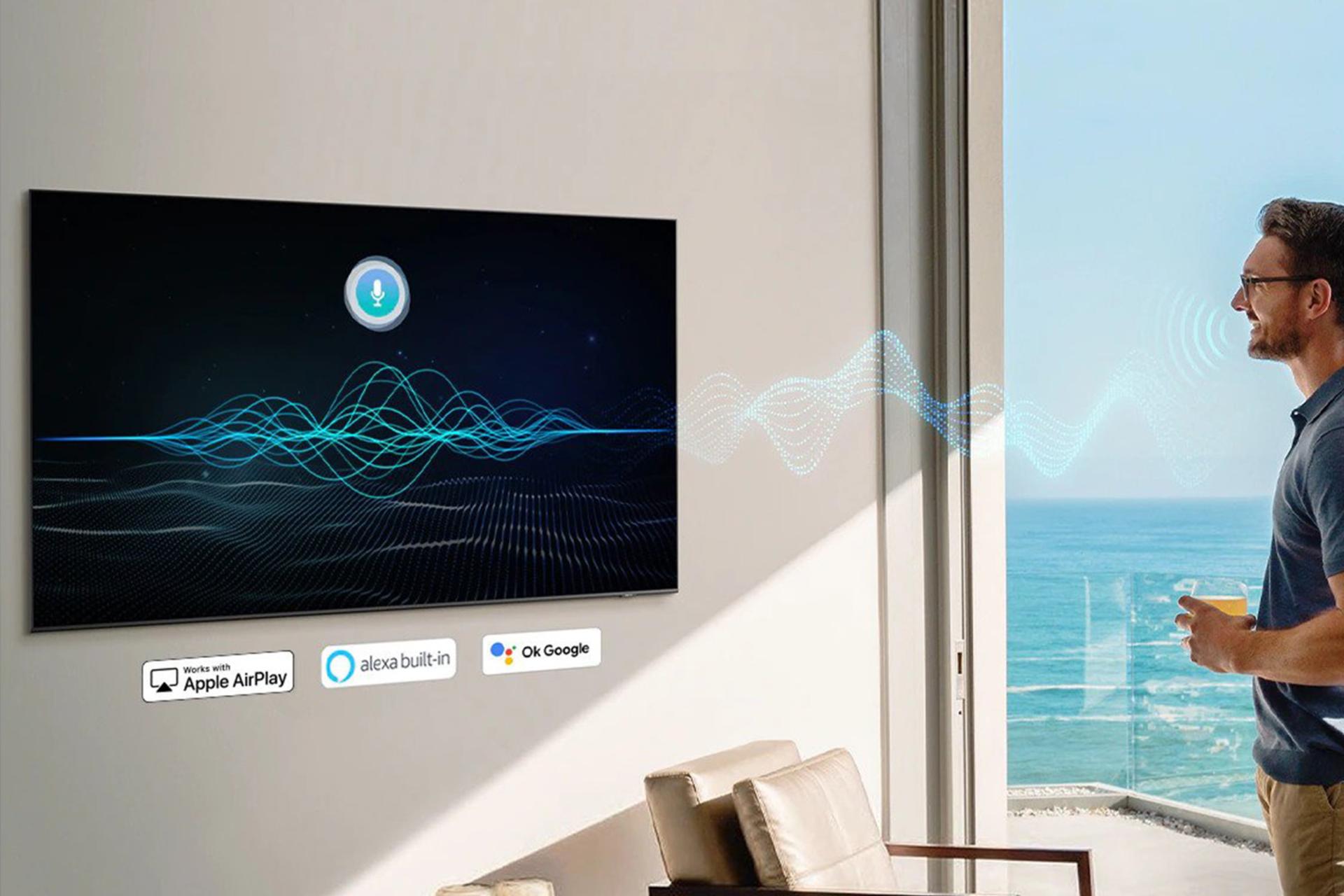 الکسا در تلویزیون سامسونگ Samsung 85Q70A