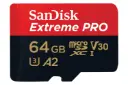 سن دیسک microSDXC با ظرفیت 64 گیگابایت مدل Extreme Pro A2