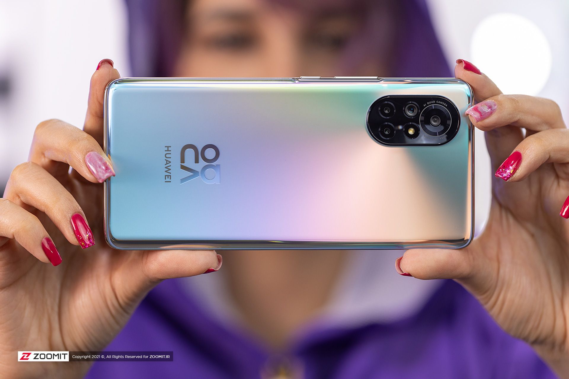 عکاسی با گوشی نوا ۸ هواوی