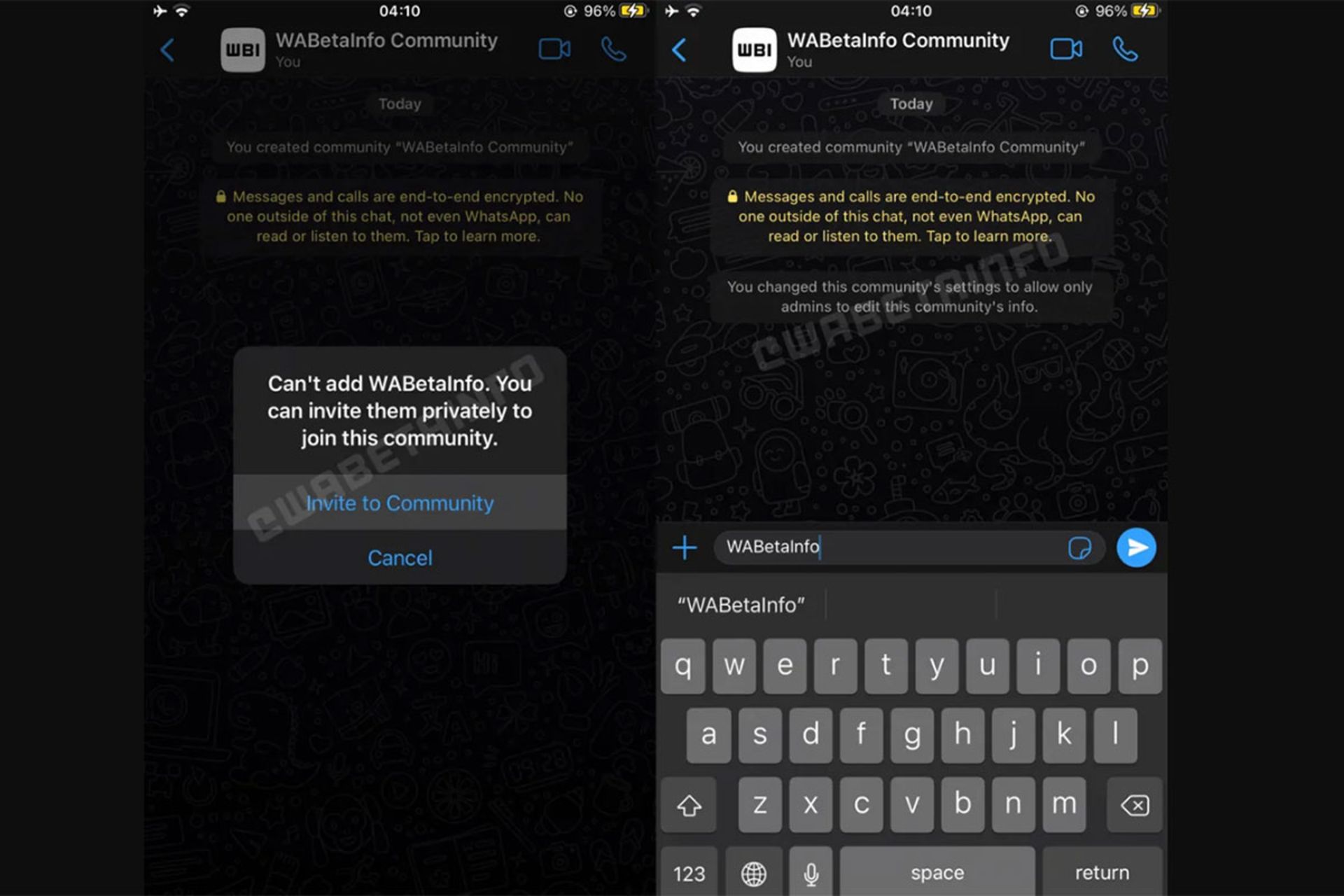 قابلیت جدید واتساپ