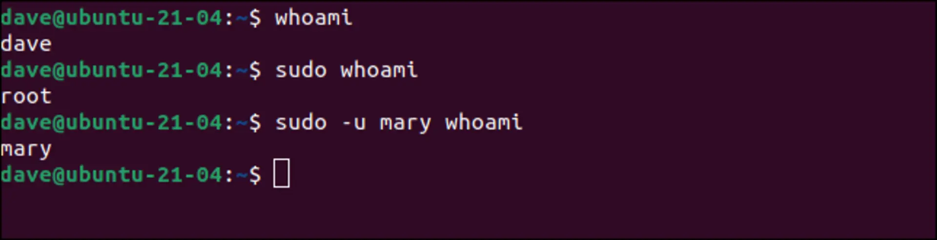 استفاده از دستور sudo