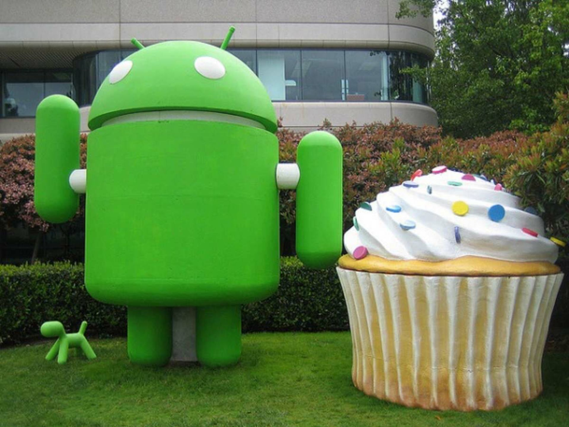 اندروید 1.5 - cupcake