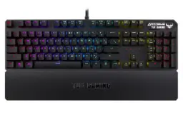 نمای روبرو کیبورد ایسوس TUF Gaming K3