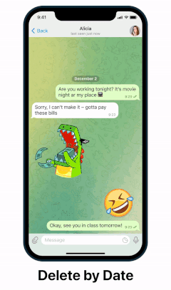 قابلیت جدید تلگرام