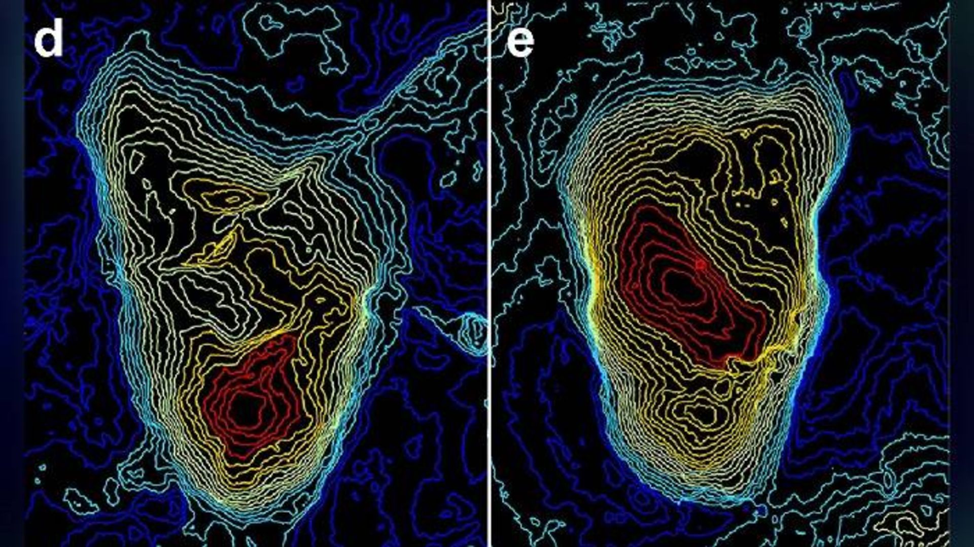  توپوگرافی ردپاهای باستانی تانزانیا / topographic map of footprint