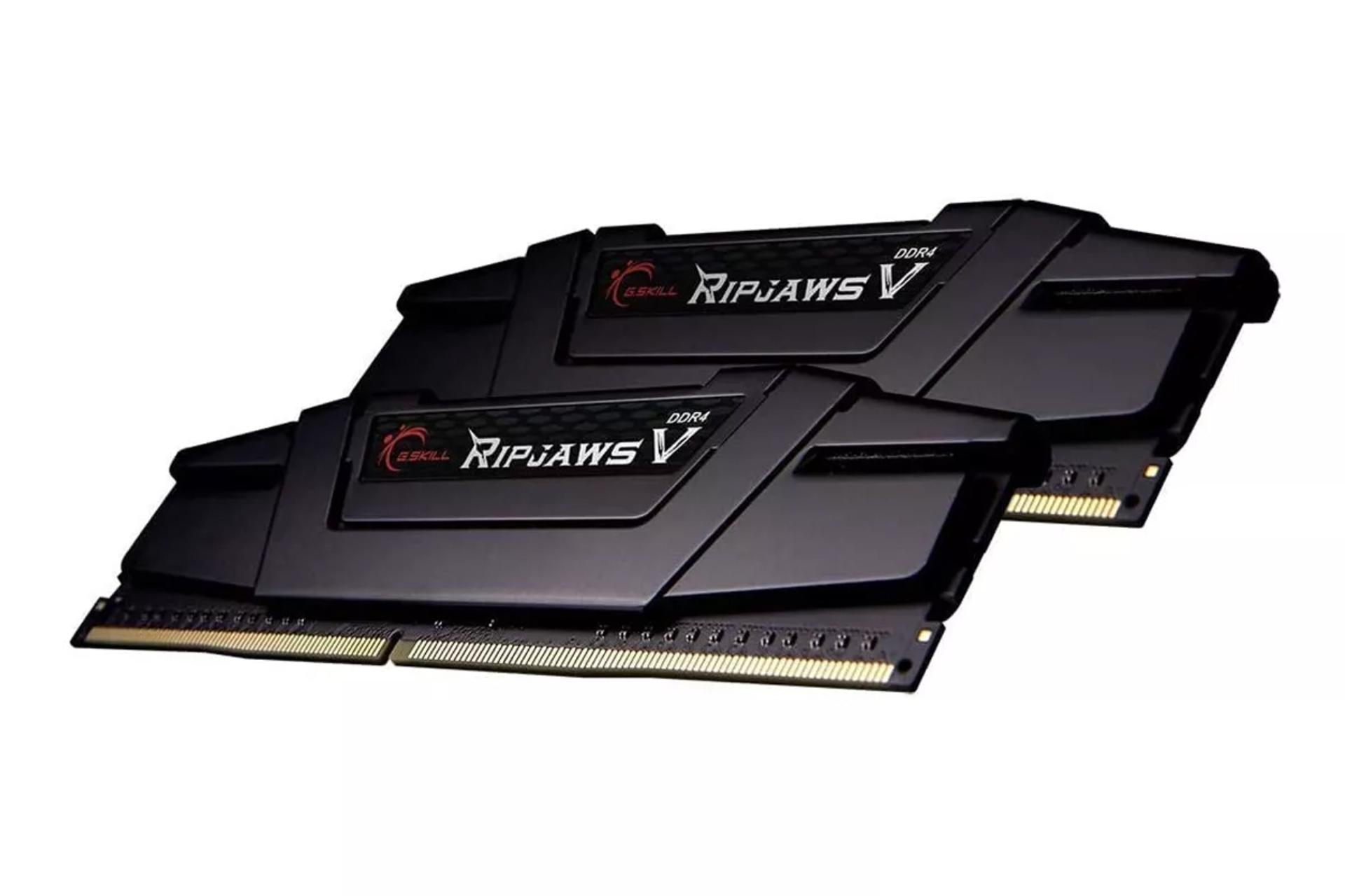نمای کنار رم جی اسکیل Ripjaws V ظرفیت 32 گیگابایت (2x16) از نوع DDR4-4400