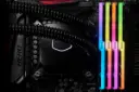 نمای بالا رم جی اسکیل Trident Z RGB ظرفیت 128 گیگابایت (4x32) از نوع DDR4-3600