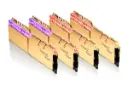نمای کنار رم جی اسکیل Trident Z Royal ظرفیت 128 گیگابایت (4x32) از نوع DDR4-3200