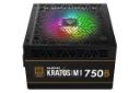 نمای کناری پاور کامپیوتر گیم دیاس KRATOS M1-750B با توان 750 وات