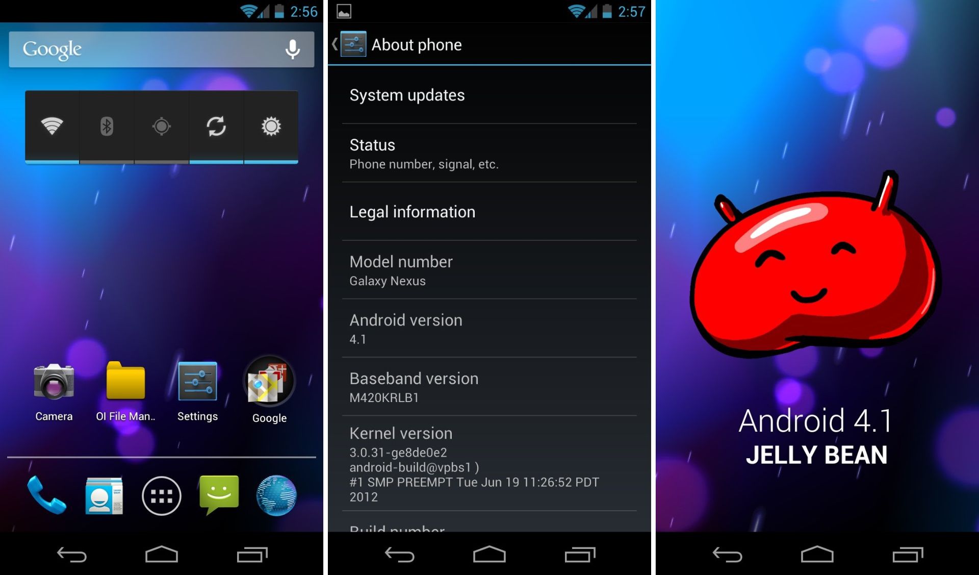 اندروید 4.1 - jelly bean