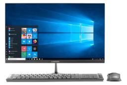 نمای روبرو کامپیوتر آل این وان All in One GREEN GX22-P14 همراه ماوس و کیبورد بی سیم