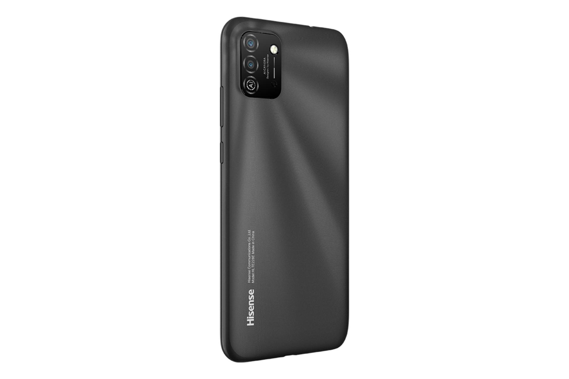 نمای جانبی گوشی موبایل هایسنس Hisense E50 Lite مشکی