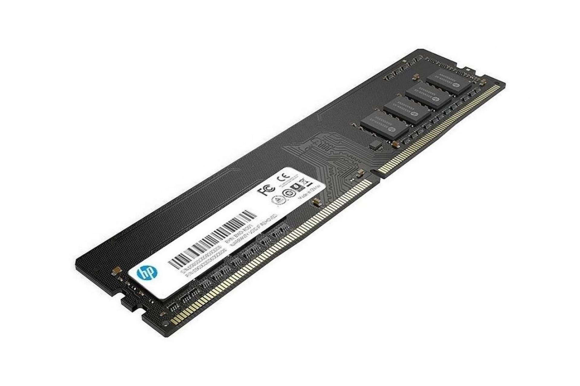 نمای کنار رم اچ پی V2 ظرفیت 4 گیگابایت از نوع DDR4-2666