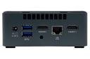 نمای پشت Mini PC اینتل Intel NUC7CJYH