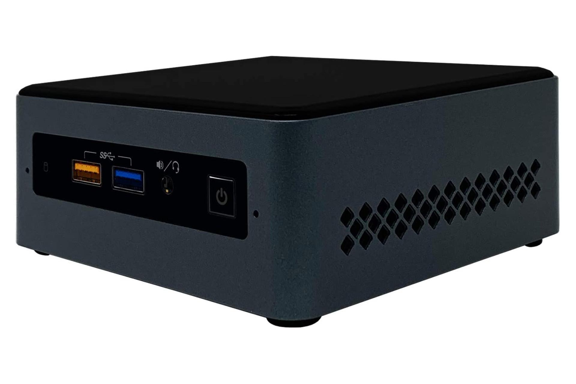 نمای جانبی Mini PC اینتل Intel NUC7CJYH