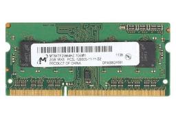 رم مایکرون MT8KTF25664HZ-1G6M1 ظرفیت 2 گیگابایت از نوع DDR3L-1600