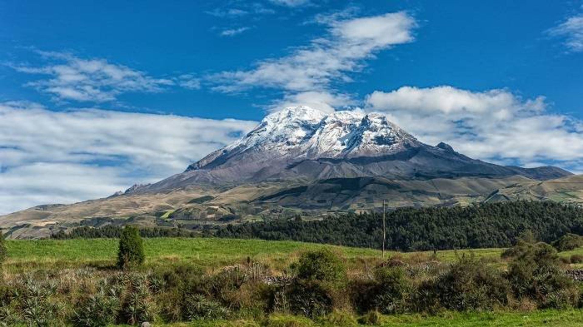 کوه چیمبورازو در اکوادور / Mount Chimborazo 