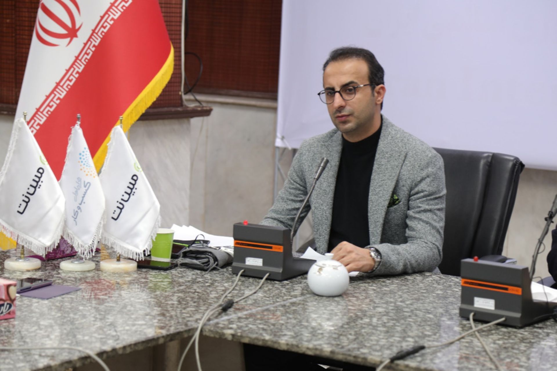 طهرانی، مدیرعامل مبین‌نت