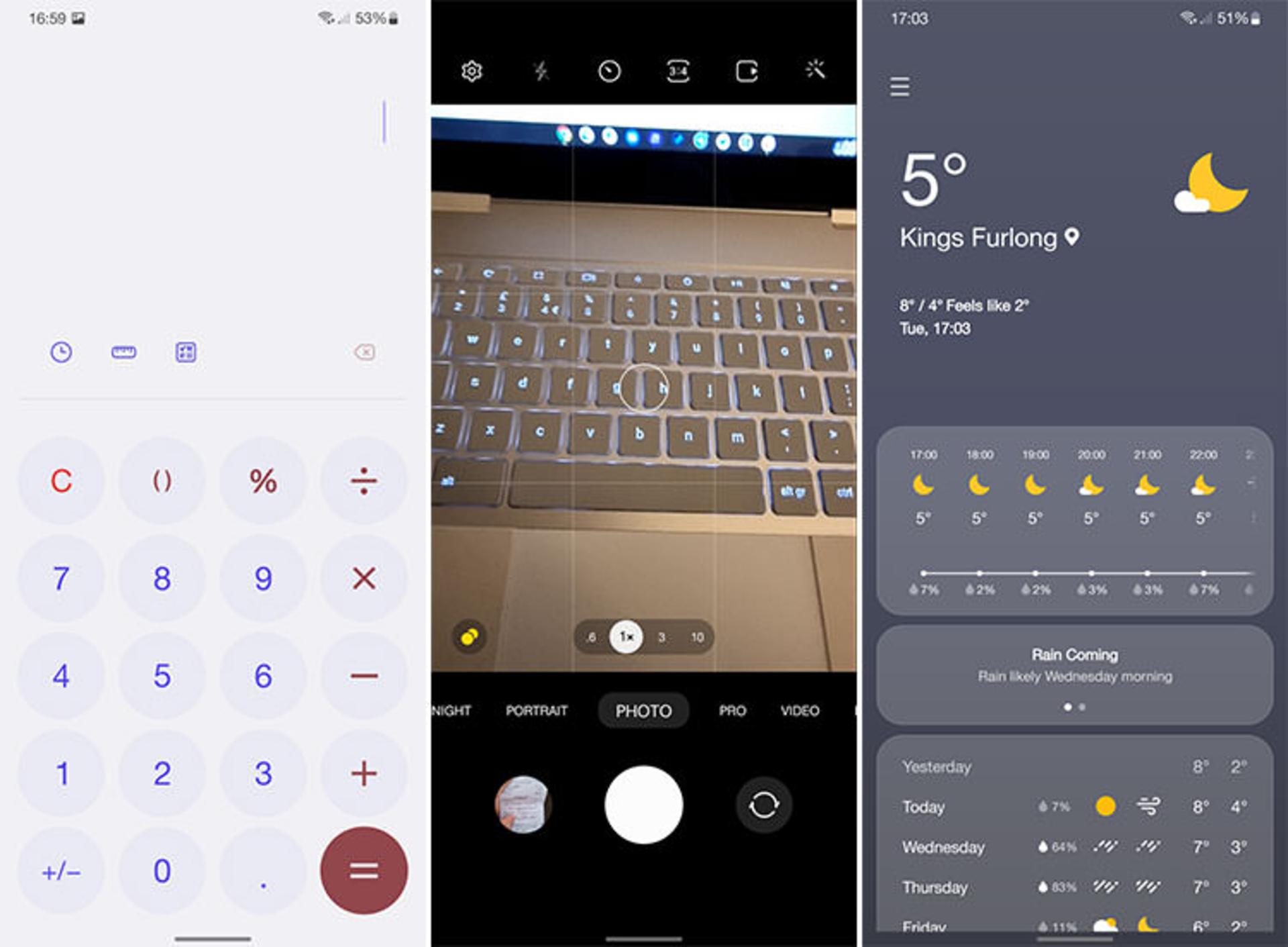 اپلیکیشن های بازطراحی شده One UI 4