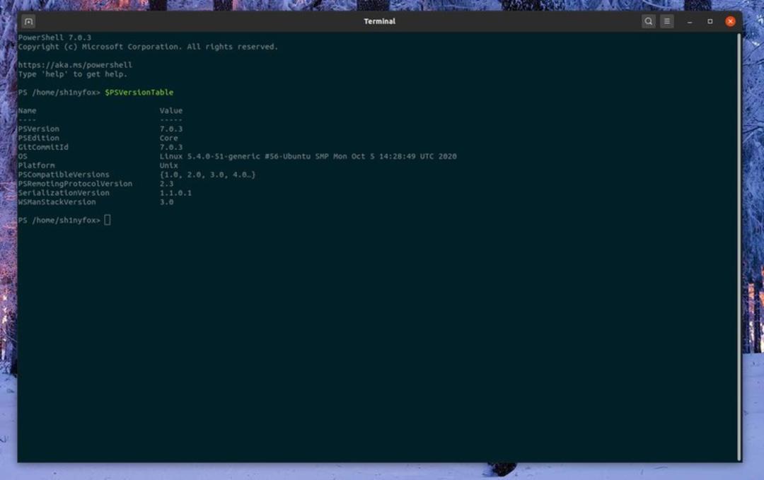آموزش نصب مایکروسافت PowerShell در سیستم عامل لینوکس