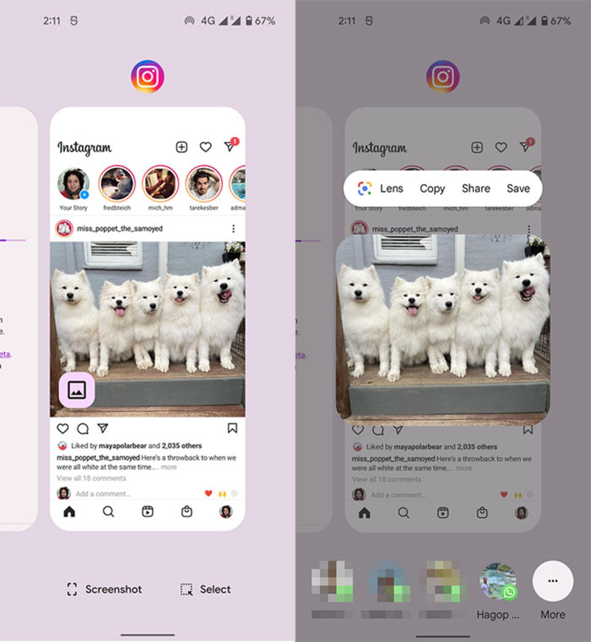 recents overview
