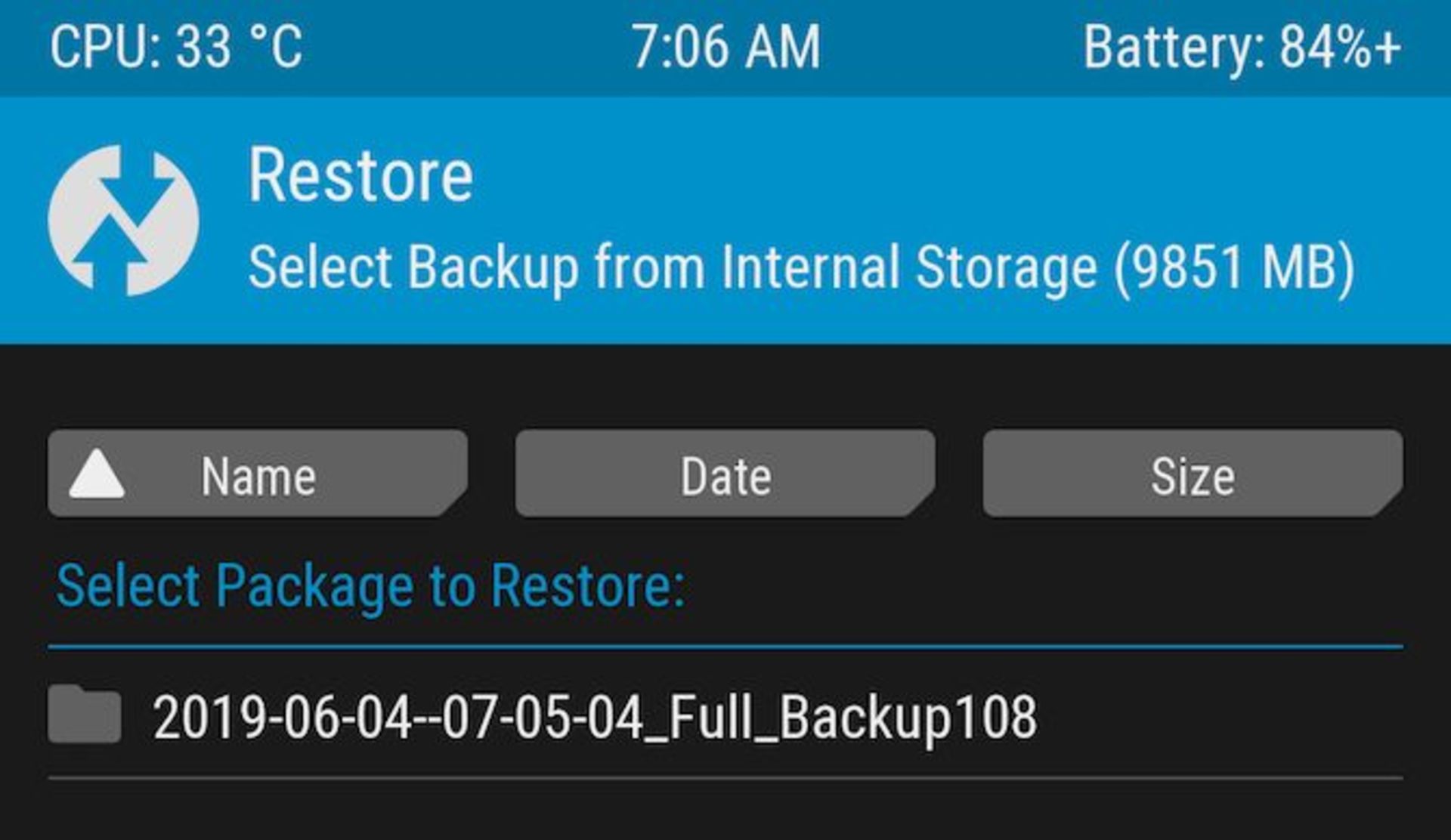 twrp recovery
