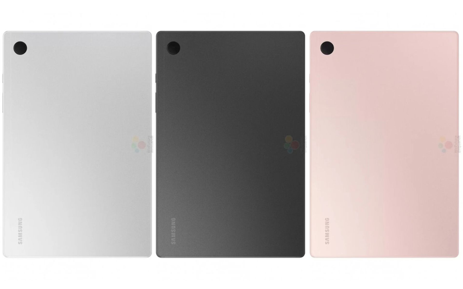 رنگ‌بندی نسخه‌ی ۲۰۲۱ گلکسی تب A8 سامسونگ