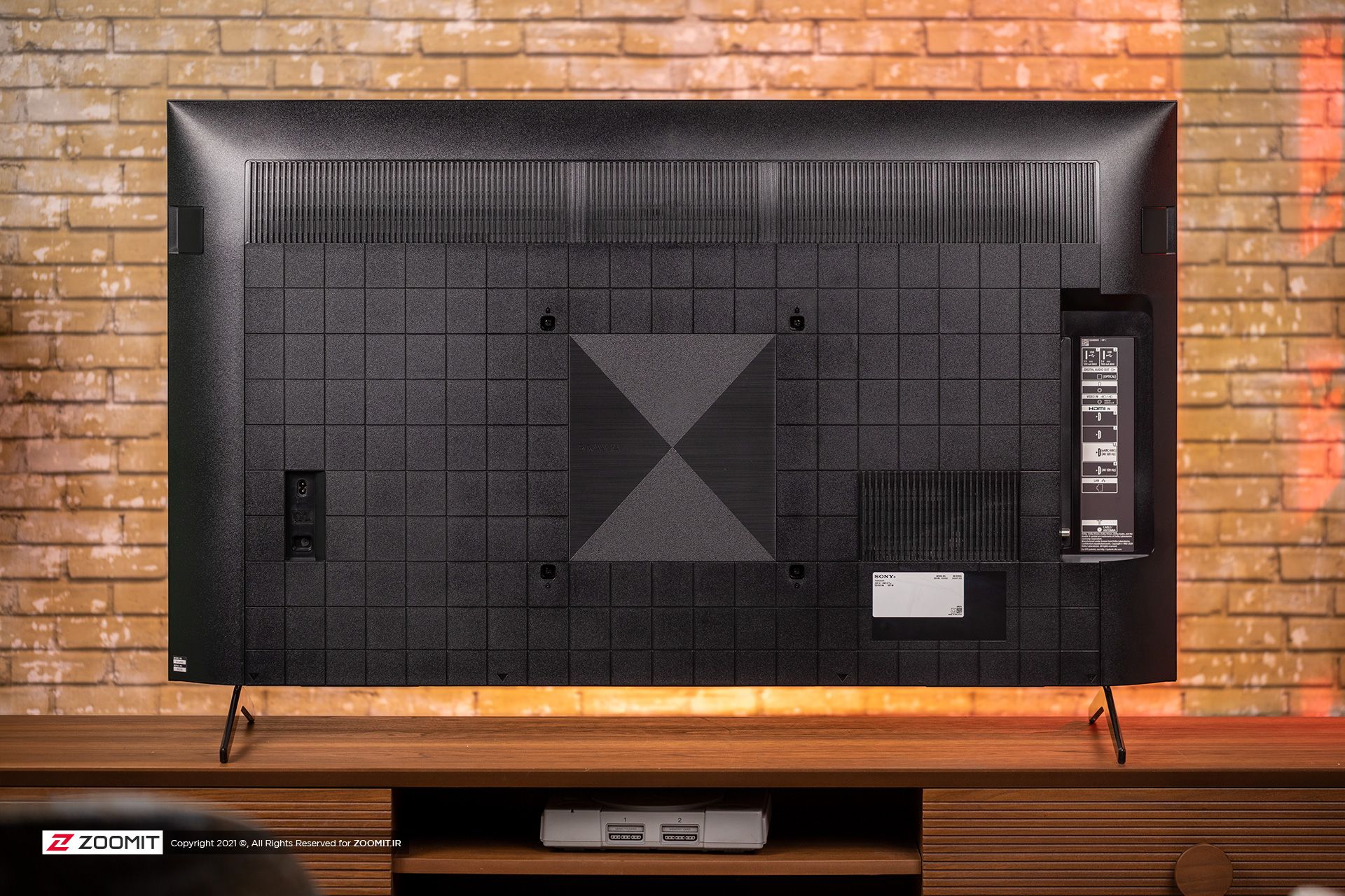 پنل پشت تلویزیون Bravia X90J سونی