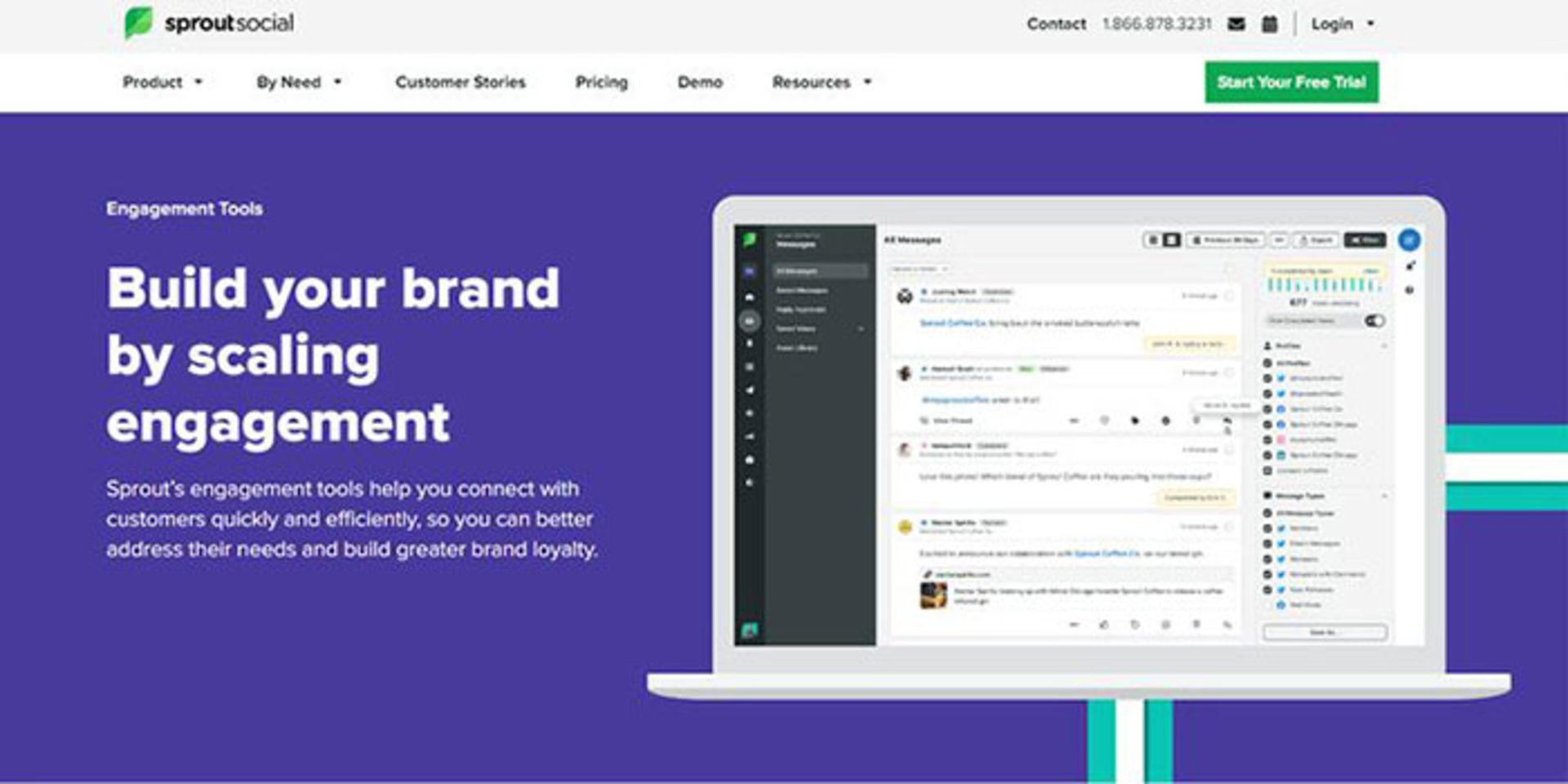 ابزار sprout social