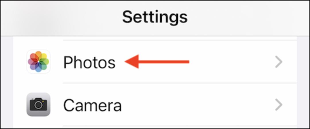 غیرفعال کردن iCloud Photos