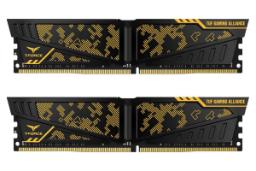 رم تیم گروپ T-FORCE VULCAN TUF ظرفیت 16 گیگابایت (2x8) از نوع DDR4-3200