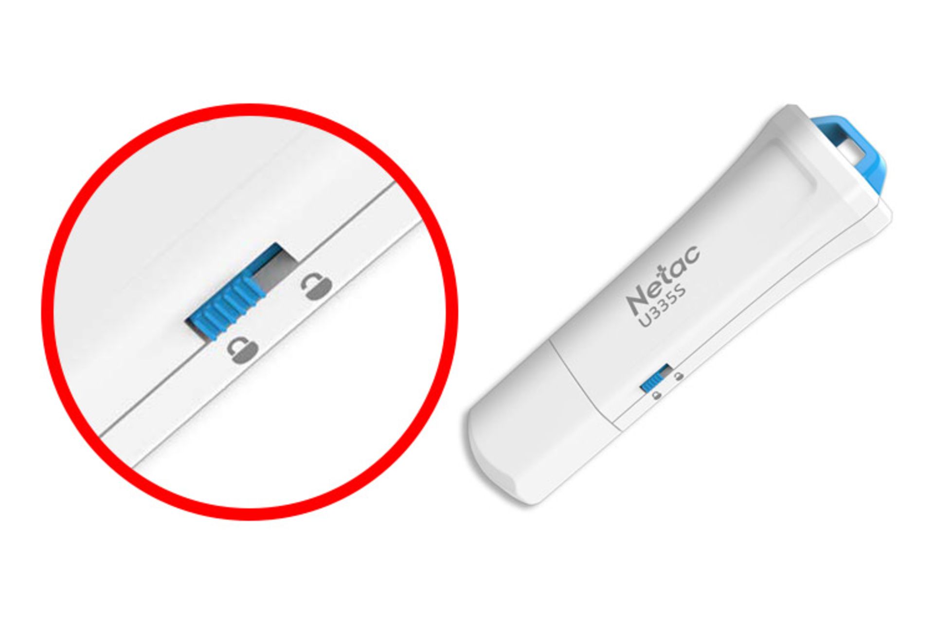 قفل فیزیکی فلش