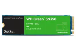 SSD وسترن دیجیتال Green SN350 NVMe M.2 ظرفیت 240 گیگابایت