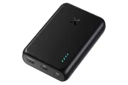 نمای روبرو پاور بانک ایکسنتز PB-35011 مشکی