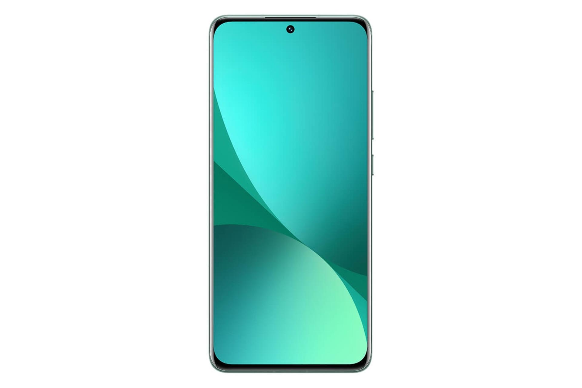 پنل جلو گوشی موبایل شیائومی 12 / Xiaomi 12 سبز