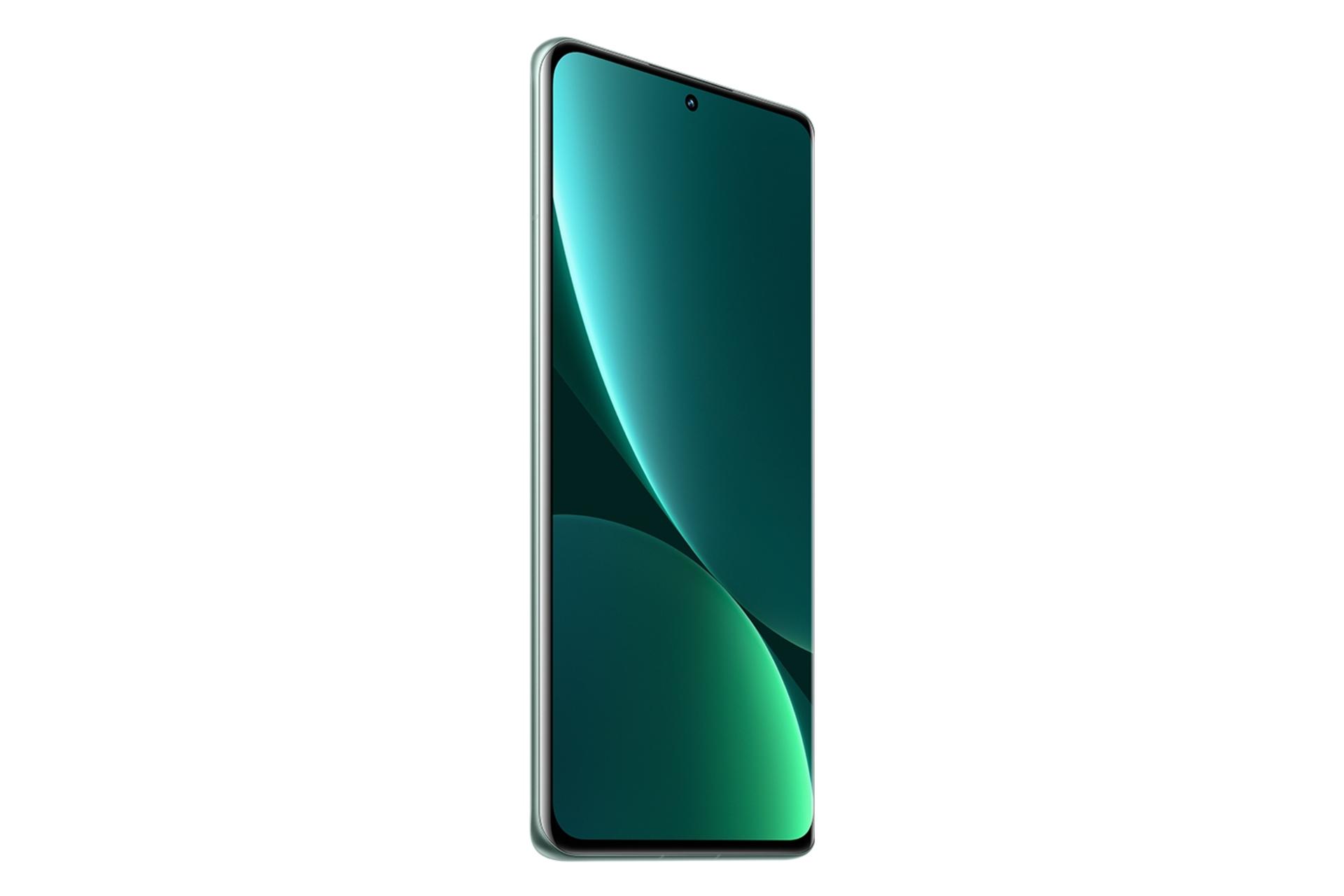 نمای چپ گوشی موبایل شیائومی 12 پرو / Xiaomi 12 Pro سبز