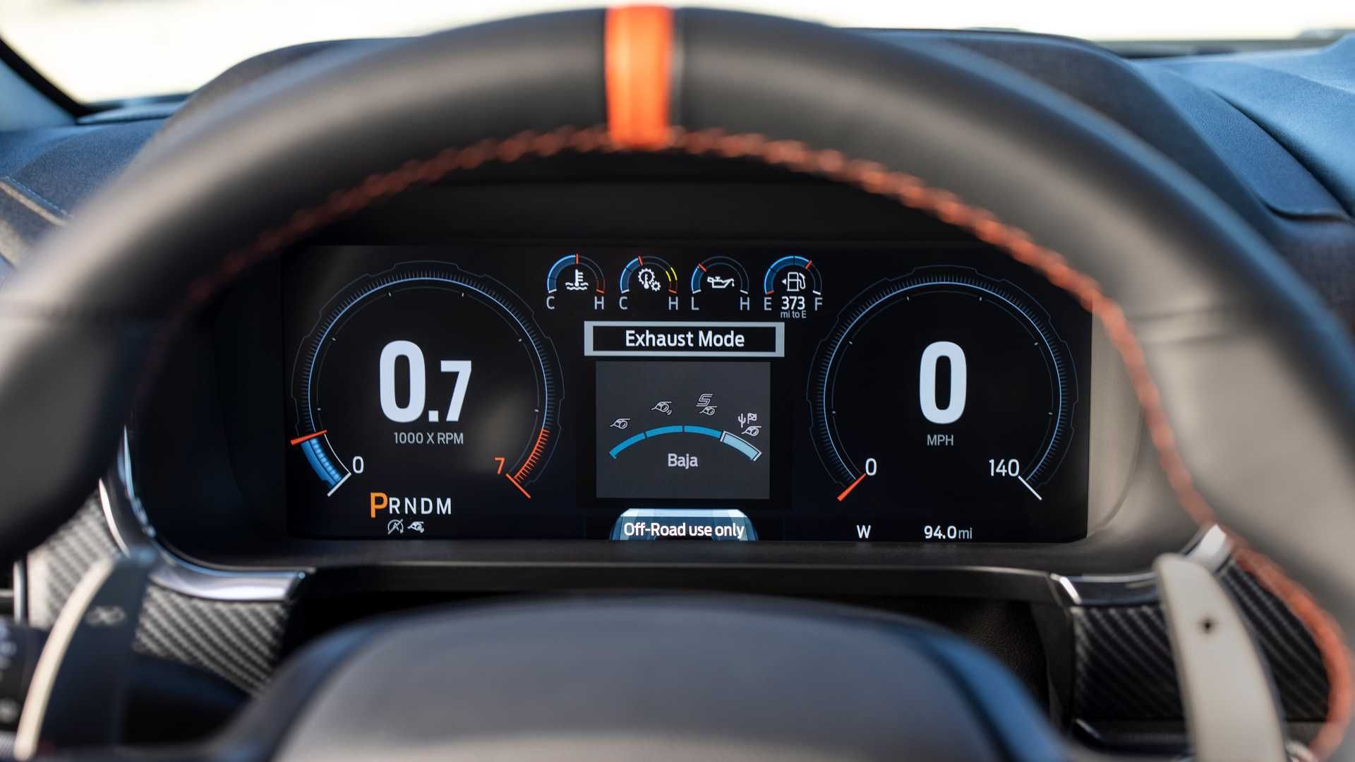 Ford F-150 Raptor   فورد اف150 رپتور 2021 نمای پنل