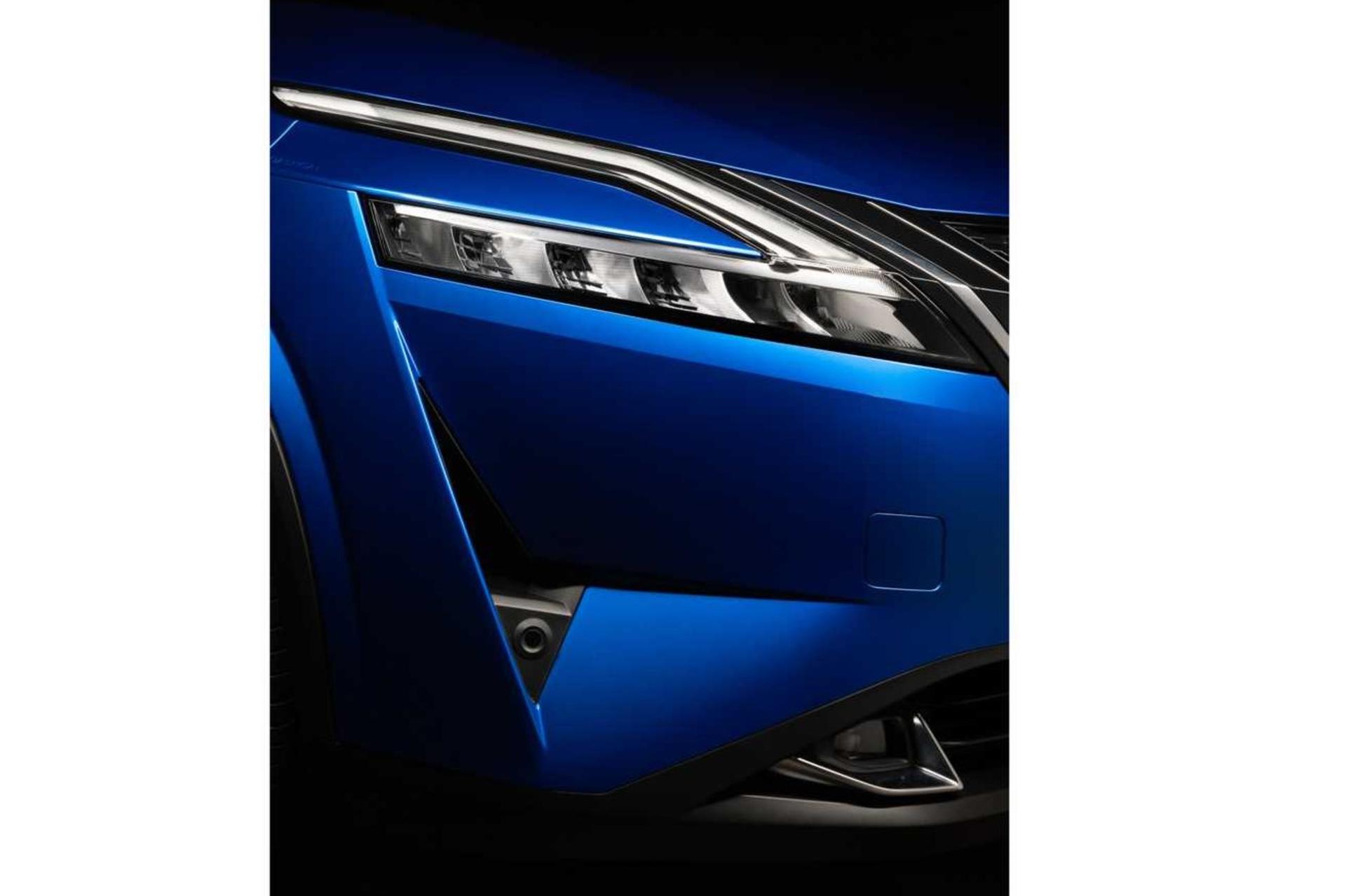 Nissan Qashqai 2021 نیسان قشقایی نمای چراغ