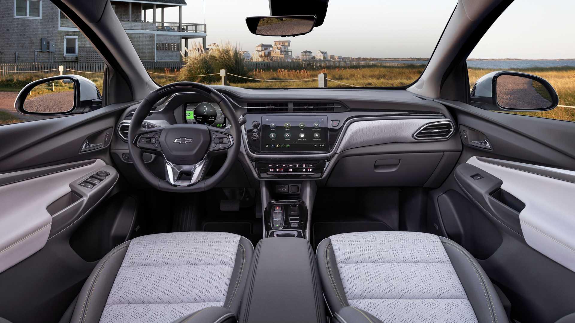 کابین و داشبورد کراس اور برقی شورولت بولت ای یو وی / Chevrolet Bolt EUV crossover