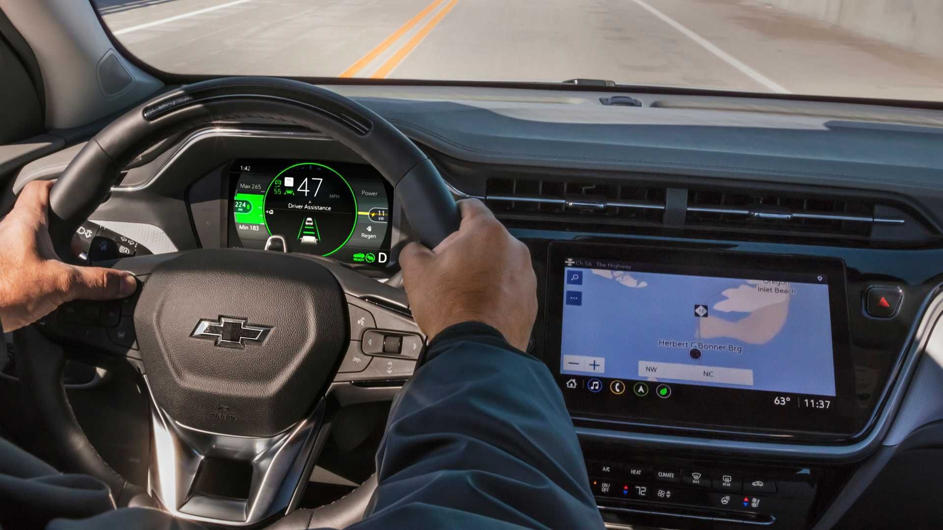 سیستم سرگرمی و کابین کراس اور برقی شورولت بولت ای یو وی / Chevrolet Bolt EUV crossover