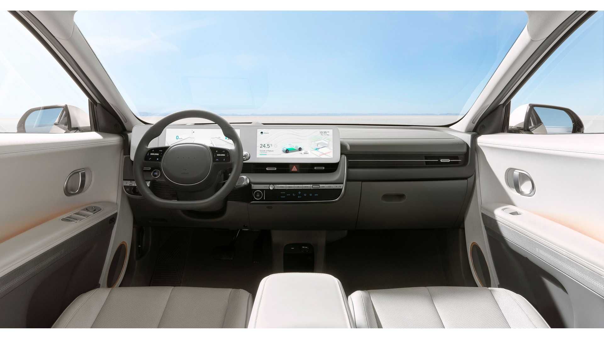 Hyundai Ioniq 5 هیوندای آیونیک 5 برقی نمای داخلی
