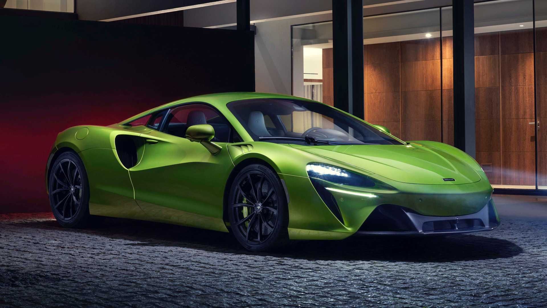 McLaren Artura 2022 مکلارن آرتورا نمای سه رخ