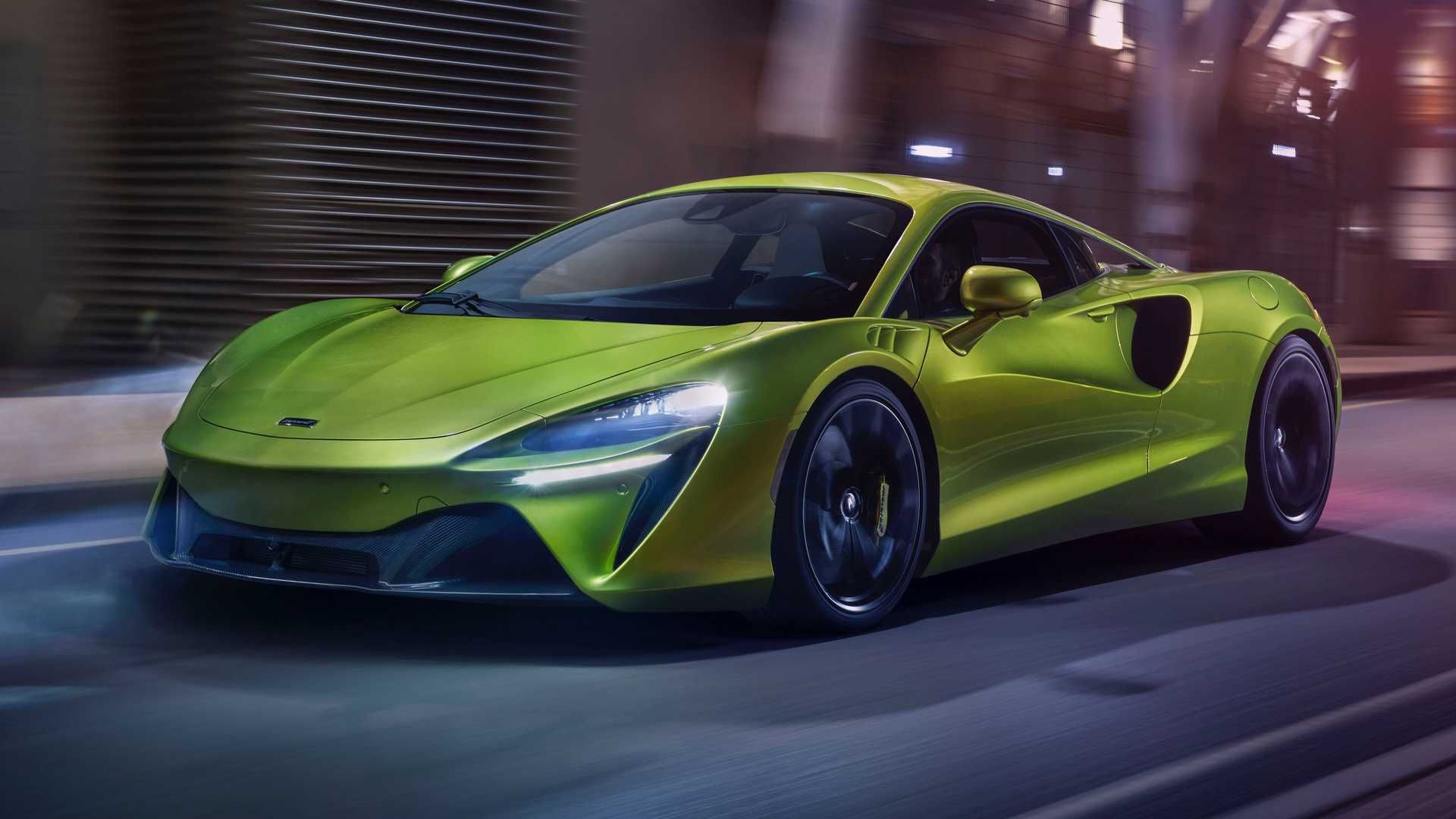 McLaren Artura 2022 مکلارن آرتورا نمای حرکت