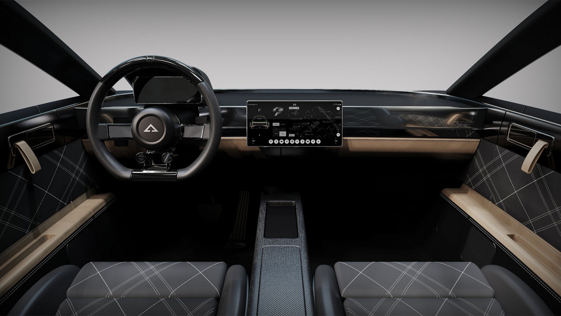 alpha JAX شاسی بلند برقی آلفا جکس نمای داخلی