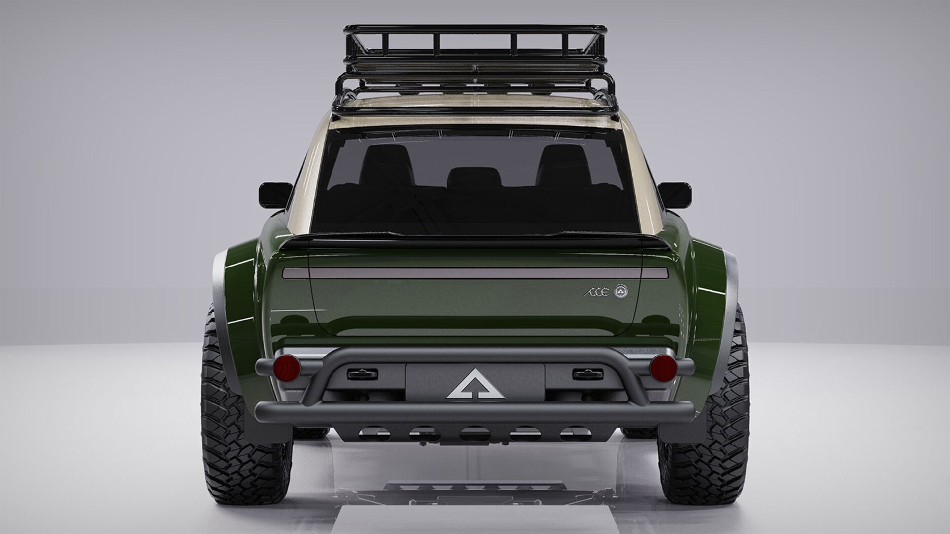 alpha JAX شاسی بلند برقی آلفا جکس نمای پشت