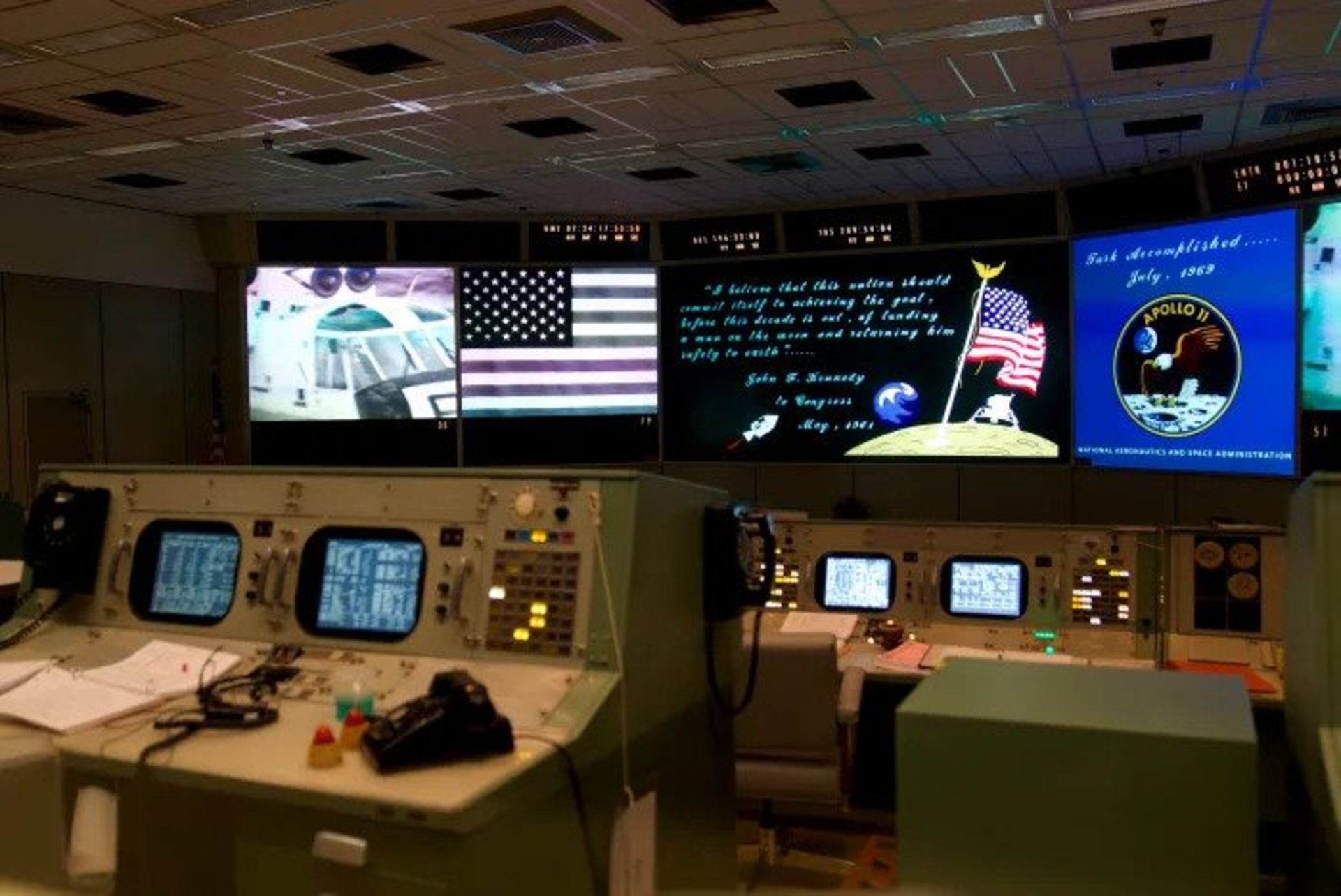 اتاق کنترل ماموریت آپولو